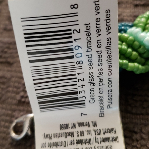 Bracelets  glass beads set of 2 new - Picture 4 of 6